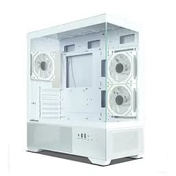 Zalman Корпус Chronix V2 без БЖ, 1xUSB3.0, 1xUSB2.0, 1x Type C, 2x120мм ARGB Reverse, 4x120мм ARGB, VGA 410мм, LCS ready, TG Side/Front Panel, ATX, білий - мініатюра 3