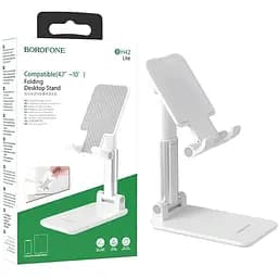 Холдер Borofone BH42 Lite Star ABS-пластик и силикон от 0° до 180° от 4.7 до 10 дюймов белый