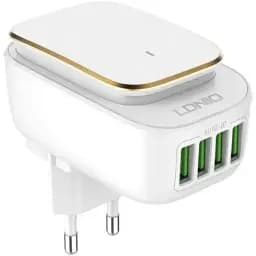 Нічник і мережевий зарядний пристрій Ldnio A4405 4 USB + кабель USB to Type-C