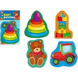 Мягкие бейби пазлы Игрушки Vladi Toys VT1106-94 Укр