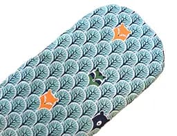 Простынь хлопковая Moontime в коляску "Звери на лазурном"