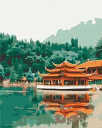 Картина за номерами на підрамнику Brushme Східний спокій