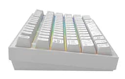 Клавіатура Dark Project ALU81 Terra Nova ENG/UA (DPKB_NOVA_81_ANSI_WHITE_UA) - мініатюра 6