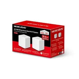 Mercusys Маршрутизатор HALO H30 2PK AC1300 2xGE LAN/WAN MESH - мініатюра 5