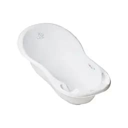 Ванночка дитяча LUX "Зайчики" Tega Baby KR-005-103 зі зливом, білий, 102 см