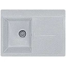 Мийка кухонна Valetti 16N гранітна 670х495 мм сіра