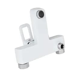 Змішувач для ванни Lidz Wawel 006 (з душовим гарнітуром) (k35) LDWAW006WHI45398 White - мініатюра 3
