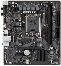 Материнська плата Gigabyte H610M H V2 (H610M H V2) (Socket 1700, Intel H610, Micro-ATX)