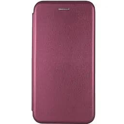 Чохол-книжка Epik шкіряний Classy для Samsung Galaxy A05 Бордовий