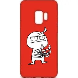 Чохол-накладка Toto Cartoon Soft Silicone TPU Case Samsung Galaxy S9 FK9 Red