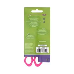 Ножиці дитячі ZiBi Kids Line для шульги 142 мм рожеві (ZB.5002-10) - мініатюра 2