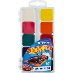 Фарби акварельні Kite Hot Wheels 10 кольорів (HW23-060)