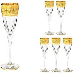 Набір келихів для шампанського Lora Турин 170 мл 6 шт. NGC79SETCHAMP