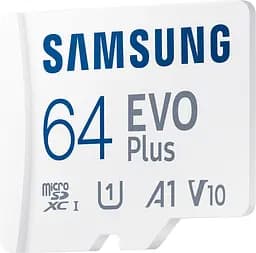 Карта пам'яті Samsung microSDXC EVO Plus 64GB UHS-I U1 V10 A1 + SD Adapter (MB-MC64KA) [83222] - мініатюра 4