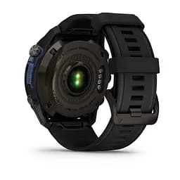 Смарт-годинник Garmin Descent Mk3i 51 мм корпус сірий карбон титановий DLC з чорним силіконовим ремінцем - мініатюра 3