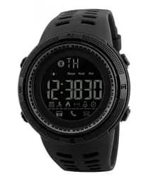 Розумний наручний годинник Skmei 1250 Smart Clever (Чорний) - мініатюра 2