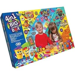 Набір для креативної творчості Danko Toys 4в1 BigCreative Box BCRB-01-01U Укр