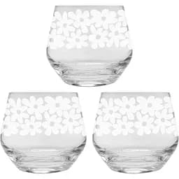 Набір низьких склянок Concept Glass Квітневий Бум 350 мл 3 шт. (CG3-390097)