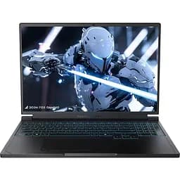 Ноутбук Thunderobot 16 RS16 2560x1600 IPS/Ryzen 9 7945HX/16GB/1TB/RTX 5070 Ti 12GB/DOS/Black (RS16-R97945HX57TC1Q240ARB16)