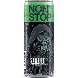Напиток энергетический Non Stop Stalker Green безалкогольный газированный 0.25 л 