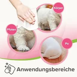 Вологі серветки для тварин Beaphar Pet Wipes для чутливої шкіри сенситів 30 шт. - мініатюра 2