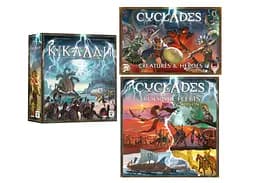 Настільна гра Geekach Games Кіклади. Легендарне видання + Монстри і герої + Загони і флот (укр.) (GKCH229cs+2)