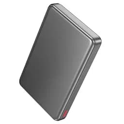 Зовнішній акумулятор HOCO Q26A Joy PD20W magnetic fast charging power bank(10000mAh) metal gray (6942007624053) - мініатюра 4