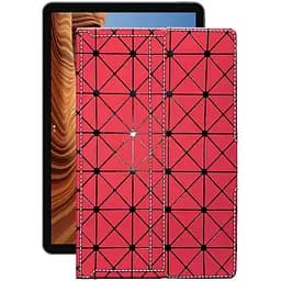 Чехол StatusCASE из экокожи для планшета Chuwi HIPad Air Красный ромб