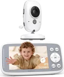 Видеоняня Boifun VB616 для детей с ночным видением 720P 4 дюйма двухсторонняя связь до 300 метров