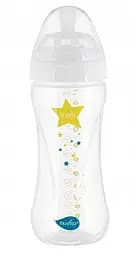 Бутылочка для кормления Nuvita Mimic Collection, антиколиковая, 330 мл, белый (NV6051BIANCO)
