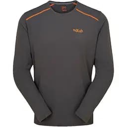 Кофта Rab Force LS Tee Graphite L (1033-RB QBL-07-GRH-LRG)