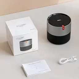 Зволожувач повітря з підсвічуванням WX107 Type-C/5V USB 230ml Black - мініатюра 4