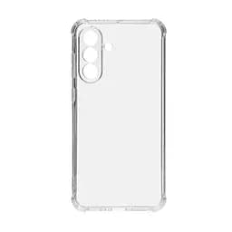 Прозрачный чехол для Samsung Galaxy A56 5G с защитой камеры и усиленными бортами, тонкий, силиконовый, бесцветный, ударостойкий, противоударный бампер c закрытой камерой, ArmorStandart (ARM82585)