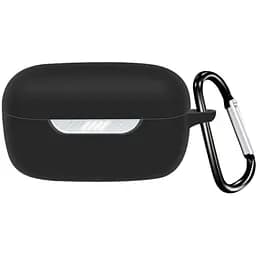 Чохол-накладка DK Silicone Candy Friendly із карабіном для JBL Live Free NC+ (black)