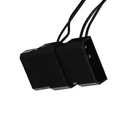 Корпус 2E Credo Slim V90B-400 з БП 2E ATX400 1xUSB3.0 1х USB 2.0 1xUSB Type-C 2x90мм VGA 390мм mATX чорний - мініатюра 9