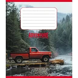 Тетрадь ученическая "Пикап" Leader 024-560060L-2 в линию, 24 листа