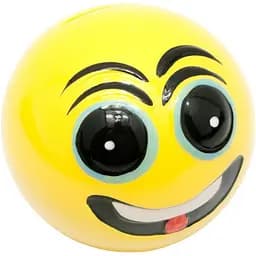 Копилка Смайл керамическая d-9 см