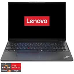 Ноутбук Lenovo ThinkPad E16 Gen 2 5 7535HS la 4.55GHz, IPS, 32GB DDR5, Без ОС