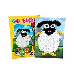 Набір для творчості "Овечка" Strateg 30994 веселі помпони