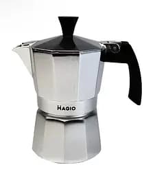 Гейзерна кофеварка MAGIO MG-1001 гейзерного типа на 3 порции еспресо 150 мл