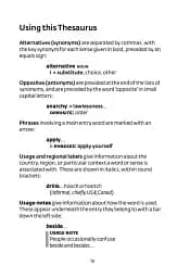 Collins Gem English Thesaurus 8th Edition - мініатюра 2