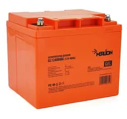 Аккумуляторная батарея гелевая GEL MERLION GL-12400M6 12V 40Ah - мініатюра 1
