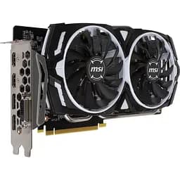 Відеокарта MSI GTX 1060 6Gb Armor OCV1 (GTX 1060 ARMOR 6G OCV1) (GDDR5, 192 bit, PCI-E 3.0 x16) Б/в - мініатюра 2
