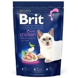 Сухой корм Brit Premium Cat Nature Adult Chicken для кошек с курицей 1500 г
