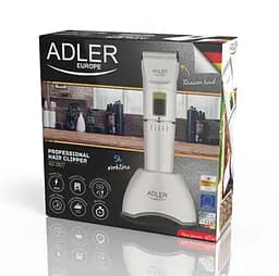 Акумуляторна машинка для стрижки 4 насадки Adler AD 2827 - мініатюра 2
