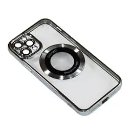 Магнитный чехол XON PhoneCase Magnetic для iPhone 11 Pro (PCMC1111300G 8161) Серый/Прозрачный
