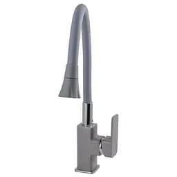 Змішувач для кухні Globus Lux Milano GLM-0203LA-2-G03-ARENA Сірий - мініатюра 5