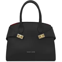 Кожаная сумка Tuscany 31.5х24.5х15 см sum0028628