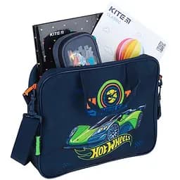Шкільна текстильна сумка Kite Hot Wheels (HW26-589) - мініатюра 4