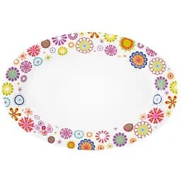 Блюдо овальное Krauff Blumen, 22х15х1.5 см (21-244-027)